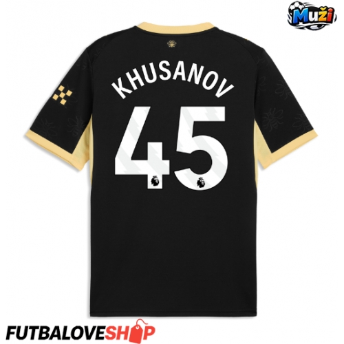 Dres Manchester City Abdukodir Khusanov #45 Preč 2026-27 Krátky Rukáv